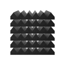 VEVOR Acoustic Foam Panels 24 Pack 12 x 12 x 2 in Adhesive for Wall Ceiling - $70.78