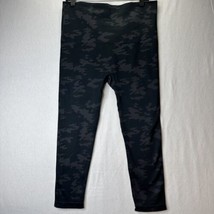 Spanx Leggings Womens 3X Camo Cropped Gray Pull On Pants Camouflage Slim... - $33.99