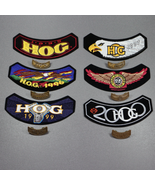 Harley Davidson Owners Group Rocker HOG Rocker Patch and Pin Lot 1995-2000 - $68.28 CAD