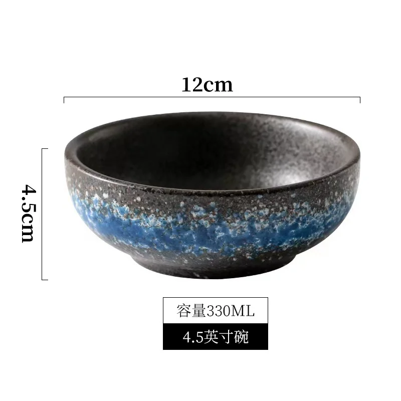 4.5 Inch Rice Bowl Japanese style Ceramics Noodle Diameter: 4.5 inch Lan... - $9.41 CAD