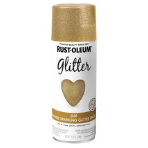 Rust-Oleum Specialty Glitter Spray Paint 12oz-Gold Glitter - £39.87 GBP