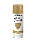 Rust-Oleum Specialty Glitter Spray Paint 12oz-Gold Glitter - £39.23 GBP