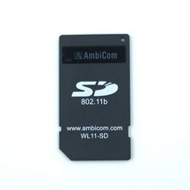 Genuine  AmbiCom WL11-SD 802.11B 11MBPS SDIO SD Wi-FI Card Made in Taiwan - $23.75