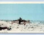 Icebreaker SS Cite de Levis Naval Ship Canada UNP Unused WB Postcard B14 - £2.29 GBP