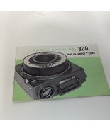 Genuine Kodak Carousel 800 Slide Projector Instruction Manual 634330 USA - $10.37