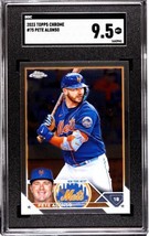 Pete Alonso*- 2023 Topps Chrome - MLB New York Mets Baseball Card #75 - SGC 9.5* - £22.33 GBP