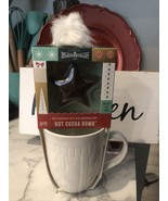 Maud Borup Hot Cocoa Bombs Milk Chocolate 1 Star ct With Mug + Feather GIFT - $15.47