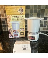Presto Tater Twister Electric Curly Cutter Potato Vegetable Slicer 2005 ... - $28.71