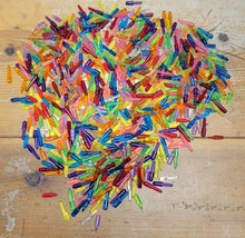 713 Vtg Lite Brite Pegs (350 Long from 1967) (363 Short from 1990s) Repl... - £23.00 GBP