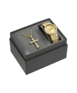 Bulova Crystal Collection Men’s Watch Boxed Set - $374.36