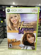 Hannah Montana: The Movie (Microsoft Xbox 360, 2009) CIB Complete Tested! - £6.42 GBP