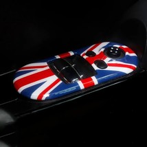 2pcs Union Jack Car Interior Door Window Lifter Switch Panel Trim Cover Housing  - £113.47 GBP