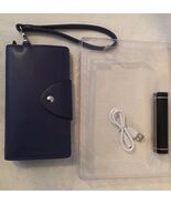 Lodis Leather Smartphone Wristlet /Wallet with universal charging stick ... - $1,067.20 MXN