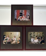 35mm Slide Photo Red Border Kodachrome Children Eating Chill Dogs Ice Cr... - $12.60