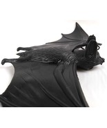 Hanging Bat On Sting Halloween Prop Rubber Decoration Ornament Figure Ho... - £8.79 GBP