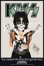 KISS Peter Criss &quot;AHEAD DRUMSTICKS&quot; 20 x 30 Reproduction Promo Poster - $45.00