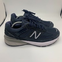 New Balance 990 Navy Blue Suede Women Running Sneaker Shoes W990NV5 Size... - $54.44