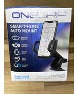 tzumi OneGrip Smartphone Auto Car Mount Holder for Mobile Phone All in One - $92.37 MXN