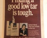 1978 Kent Cigarettes Vintage Print Ad Advertisement PA5 - £7.90 GBP