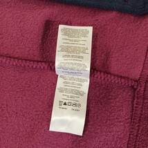 Columbia Sportswear WL1023 Women's Red Full Zip Fleece Benton Springs Vest Sz M image 5