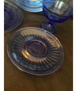 Vintage Hazel Atlas cobalt blue assortment dishes - $23.32 CAD