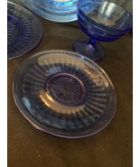 Vintage Hazel Atlas cobalt blue assortment dishes - £13.37 GBP