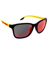 Prada PS02WS 08W08F Sunglasses Black Rubber Dark Grey Mirror Blue/Red 57mm - €351,68 EUR
