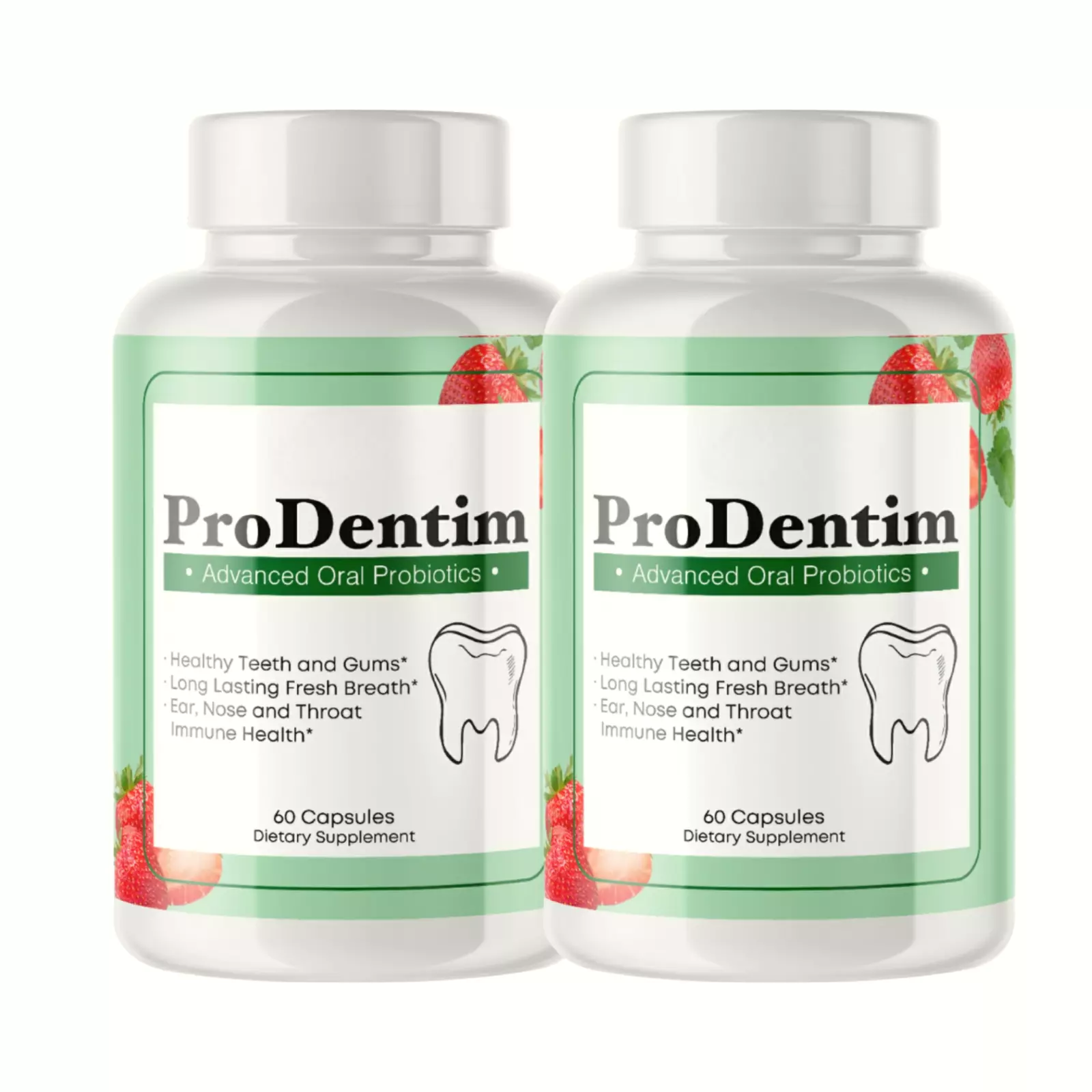 2-Pack Prodentim for Gums and Teeth Health ProDentim Dental Formula 120 Capsules - £49.66 GBP