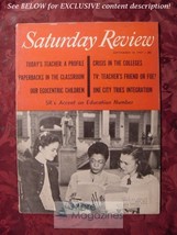 Saturday Review September 14 1957 Education Number Frederic Ramsey - £6.90 GBP