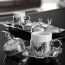 LaModaHome Espresso Coffee Cups Set, Turkish Arabic Greek Coffee Set, Coffee Cup - £35.64 GBP