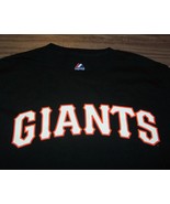 SAN FRANCISCO GIANTS MLB BASEBALL T-Shirt BLACK MENS SMALL NEW MAJESTIC - $368.91 MXN