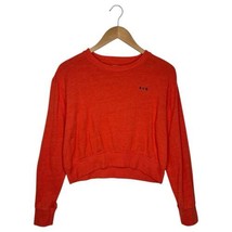 Sundry Sweater Womens 1 S Sun Rise Embroidered Cropped Lightweight Prepp... - $27.71