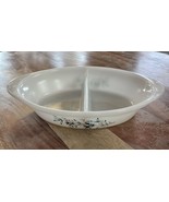 Retro Flowers Glasbake Divided Casserole Dish  12” X 8.5”   2” Deep - $16.68 CAD
