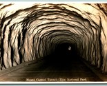 RPPC Mount Carmel Tunnel Zion National Park Utah UT Union Pacific Postca... - £7.74 GBP