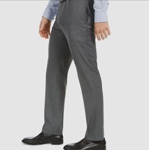 Van Heusen Men&#39;s Gray Slim-Fit Flex Stretch Trousers Dress Pants 29W X 3... - $24.70