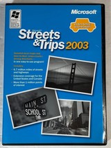 Microsoft Streets &amp; Trips 2003 for Windows XP, 2000, ME, 98, Windows NT - £11.76 GBP