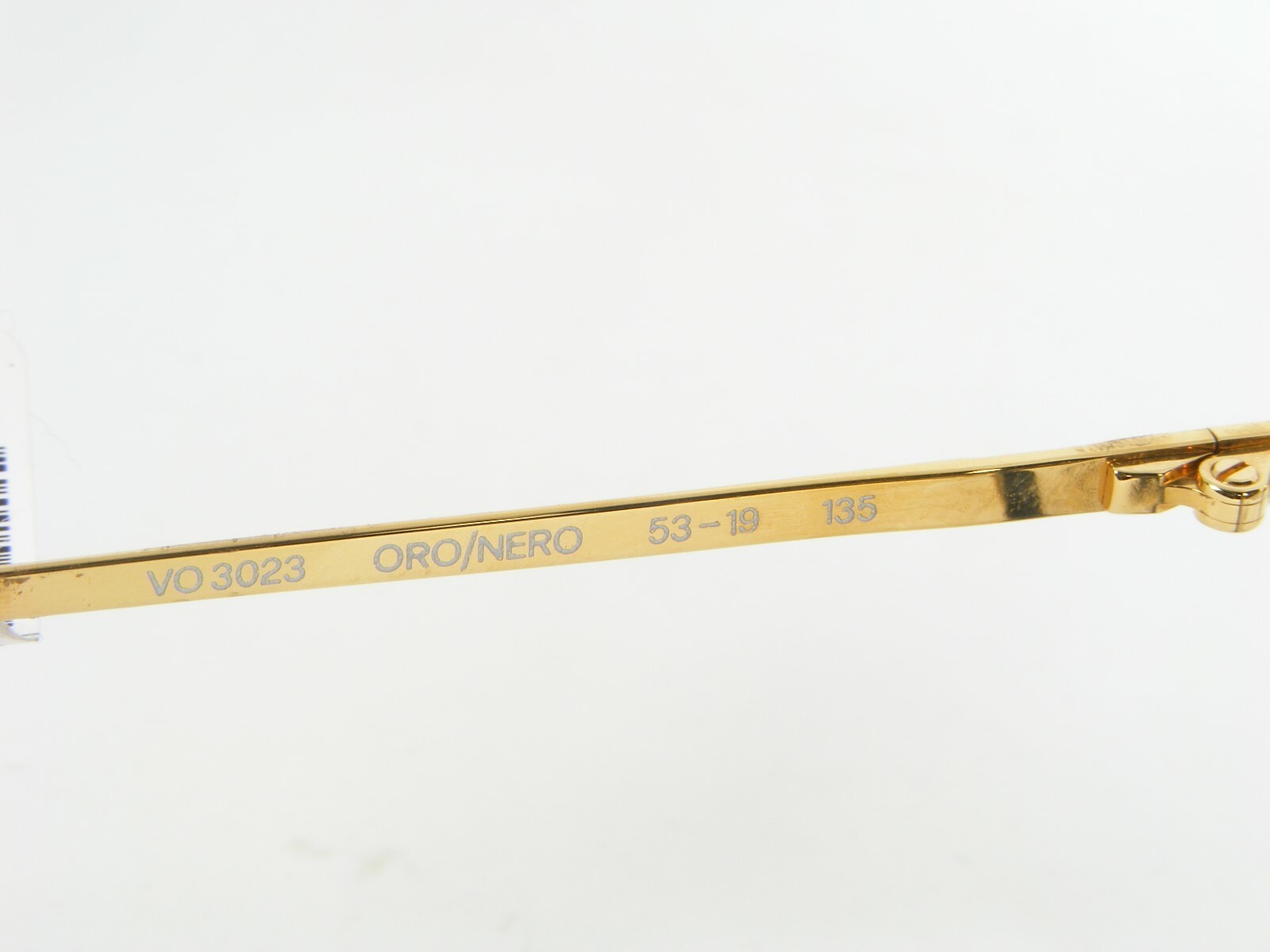 Vogue VO 3023 Oro / Nero Noir/Or Lunettes Monture 53-19-135mm Italie Item image 9