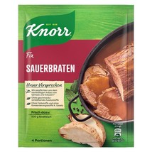 Knorr SAUERBRATEN sauce packet -pack of 1/4 servings- Made in Germany- F... - £4.62 GBP