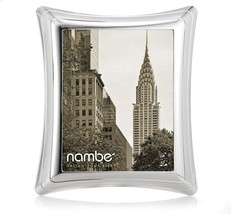 Nambe Portal Picture Frame, Holds One 8" x 10" Photo - Silver - £97.66 GBP