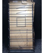 Wallniture Pinot Under Cabinet Stemware Rack Wine Glasses Holder 6 Rows NEW - $19.79