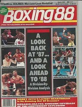  BOXING 88 MAGAZINE    March 1988   EX++   A LOOK BACK AT &#39;87  Cover - $2.56