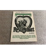 Original 1920&#39;s PEG O&#39; MY HEART Theater Program Odeon Booklet  - £19.43 GBP