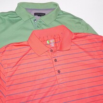 LOT OF 2 MEN&#39;S Sz L / LARGE POLO SHIRTS ~ VG / USED~ IZOD &amp; BANANA REPUBLIC - $16.82