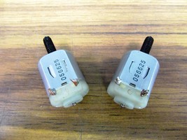 Set of 2 Small Electric Motors for Power Side Mirror 12V DC Brushed - £6.41 GBP