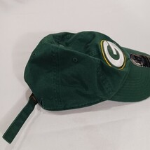 '47 NFL Green Bay Packers Men's Back Strap With Buckle Green Baseball Cap Hat image 8