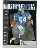 Oct 8 1995 Detroit Lions Cleveland Browns Program Barry Sanders 157 Yds ... - £23.34 GBP