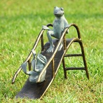 SPI Home 33789 Sliding Frogs Garden Sculpture - £239.93 GBP