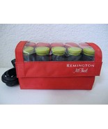 Vintage Remington All That! Travel Hot Rollers Set in Nylon Case w Clips... - £11.84 GBP