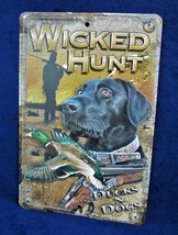 Wicked Hunt - *Us Made* - Full Color Metal Sign - Man Cave Garage Bar Pub Décor - £12.66 GBP