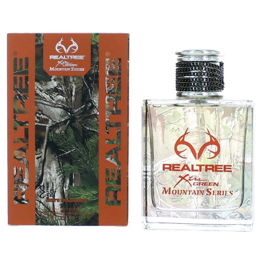 Realtree Mountain Series by Realtree, 3.4 oz Eau De Toilette Spray for Men - $45.61